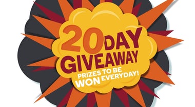 20 Day Giveaway round-up